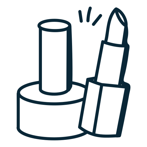 pictogramme de maquillages